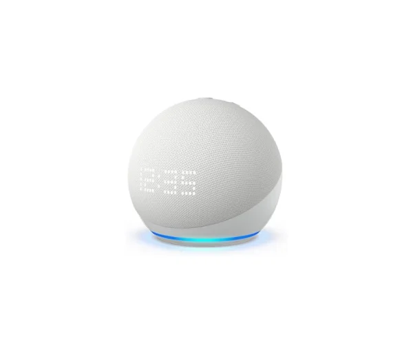 Echo Dot con reloj Parlante inteligente con reloj y Alexa